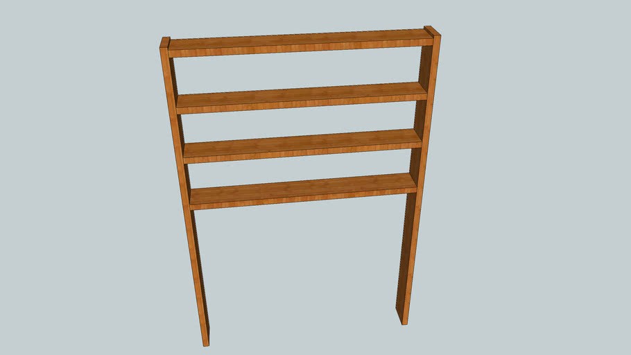 Music equipment shelf 3D Warehouse