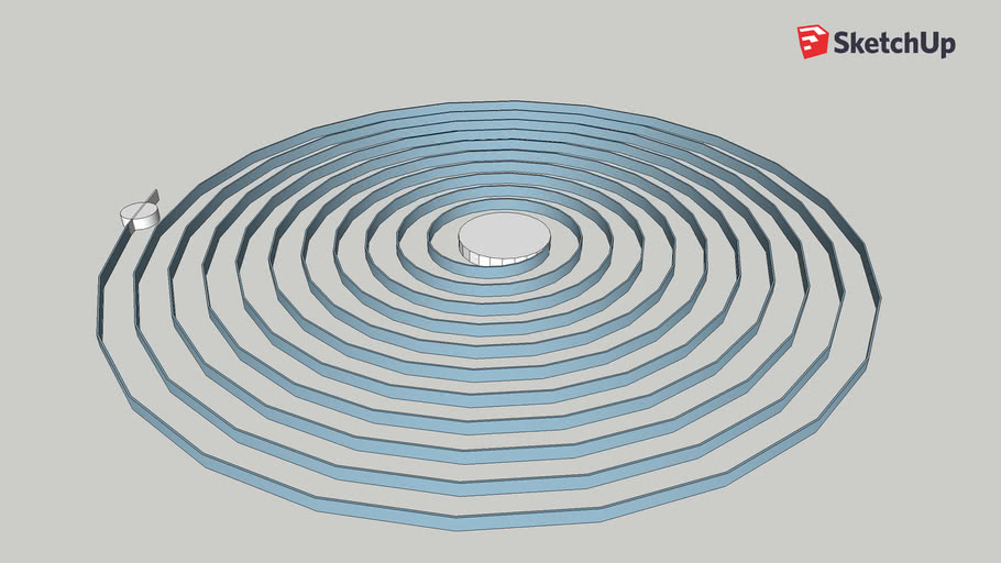 clock hairspring 3D Warehouse