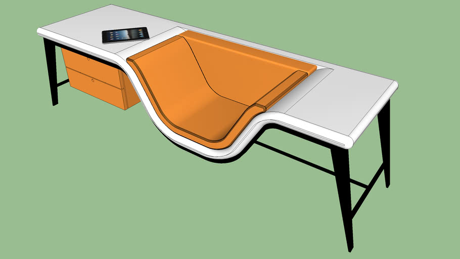 A Table Sofa | 3D Warehouse