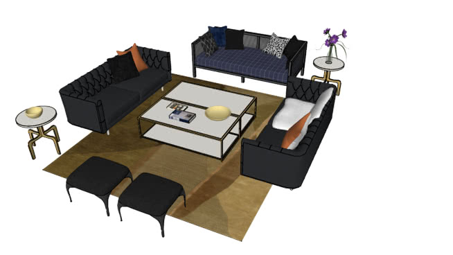 Living Room 3d Warehouse