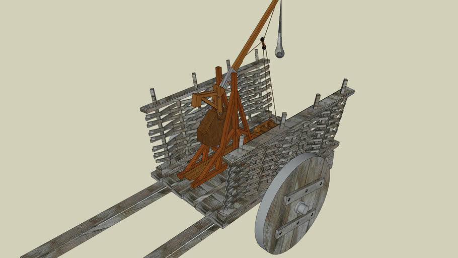 Port-A-Pult  Portable Trebuchet!  Perfect for those everyday annoing sieges that keep you awake!
