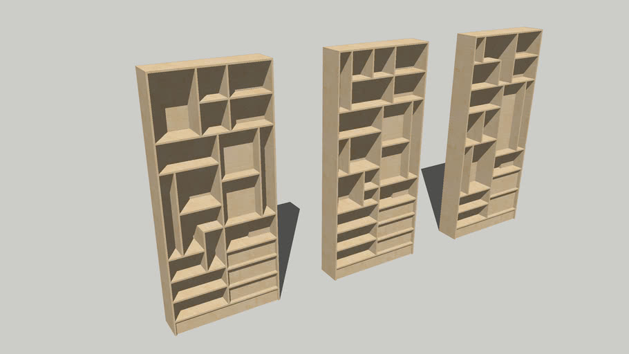 Plywood Cupboard 3D Warehouse