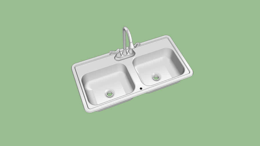 Cuba+Dupla+Inox | 3D Warehouse