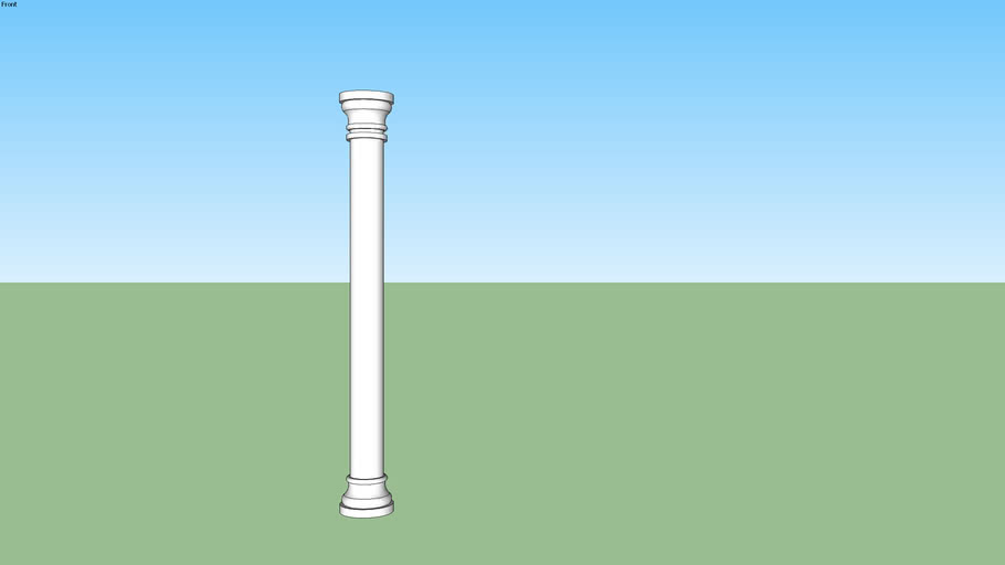 Building pillar design 3D Warehouse