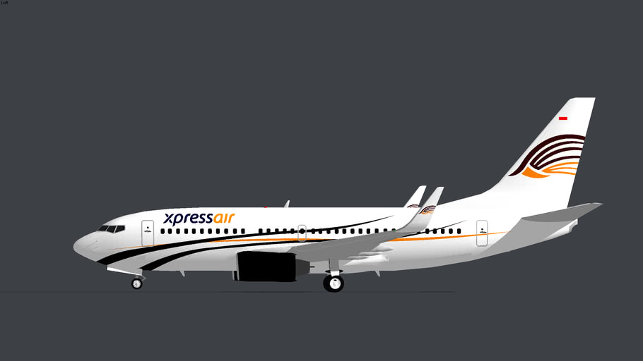 Xpress Air Boeing 737-700 1 | 3D Warehouse