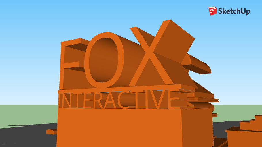 Cópia De Fox Interactive Matt Hoecker Logo Remake 3d Warehouse