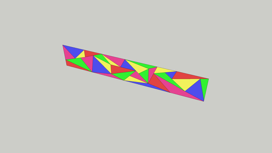 triangle wall | 3D Warehouse