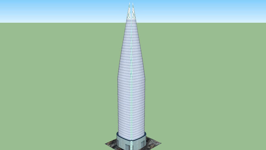 Lotte World Tower 3d Warehouse