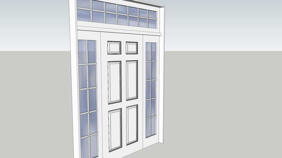 Entry with Transom | 3D Warehouse