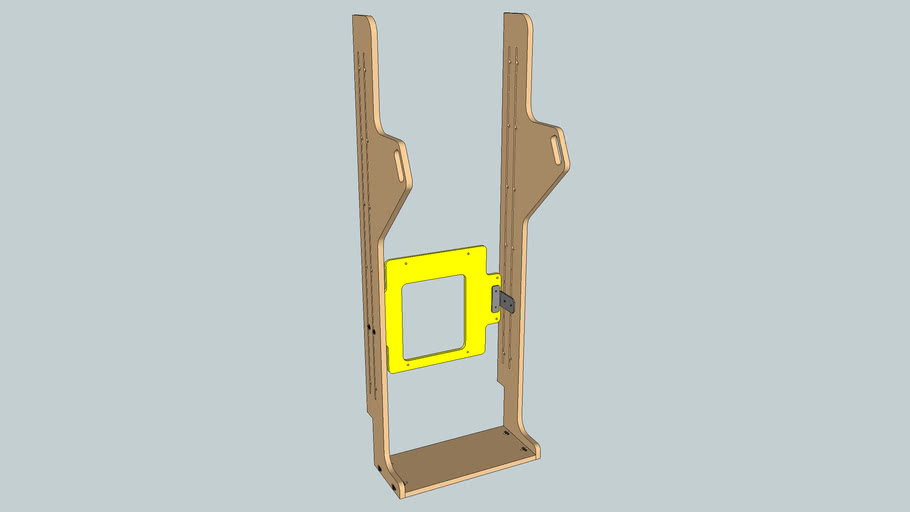 Original Handibot wall jig 3D Warehouse