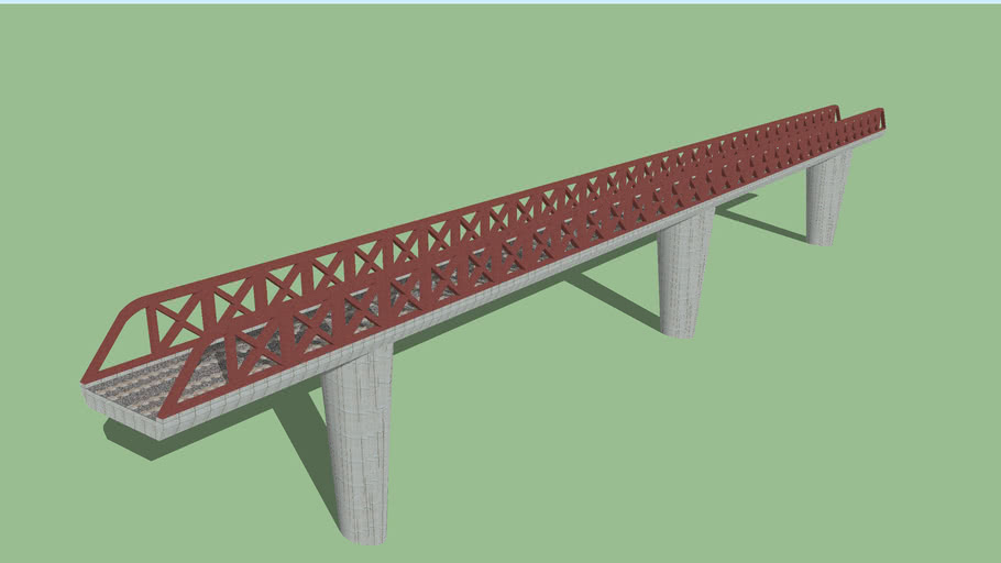 Railway bridge 3D Warehouse