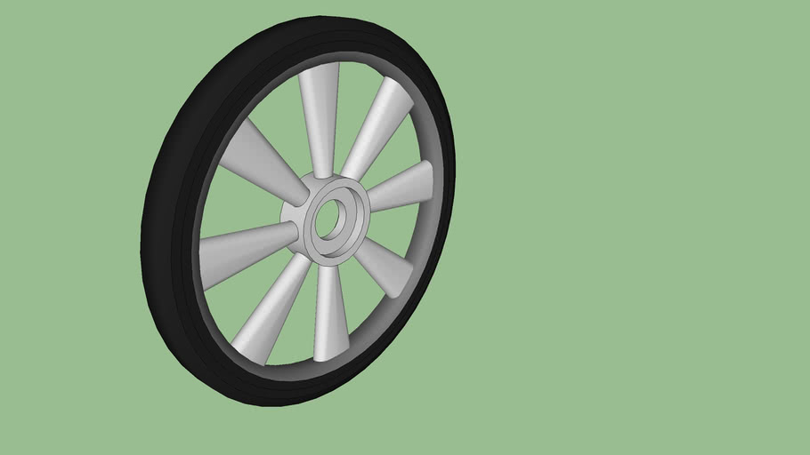 motorcycle tire 3D Warehouse