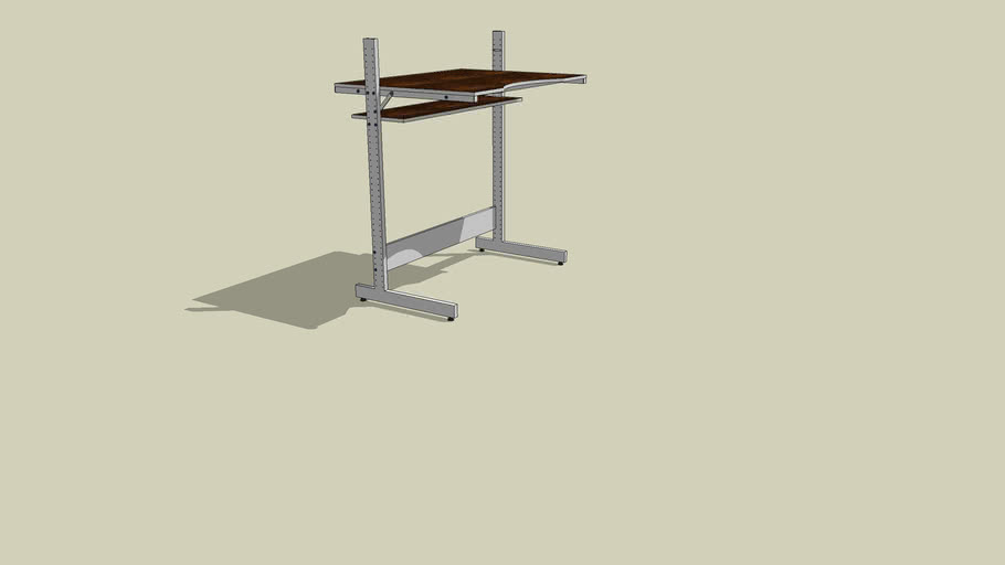 Jerker 2 Standing Desk Option 3d Warehouse