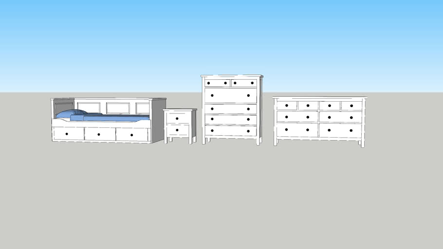 Моделирование мебели в sketchup