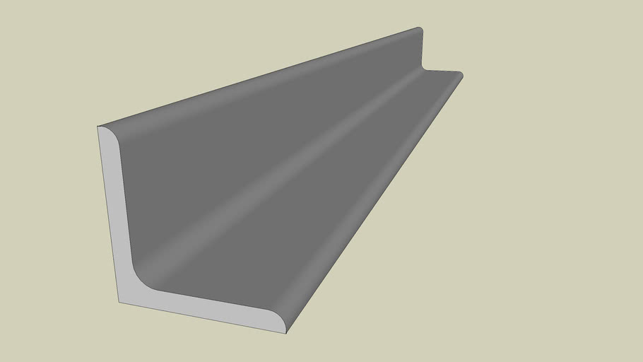 STEEL SECTION EQUAL ANGLE 25 X 25 PART 126 OF 180 3D Warehouse