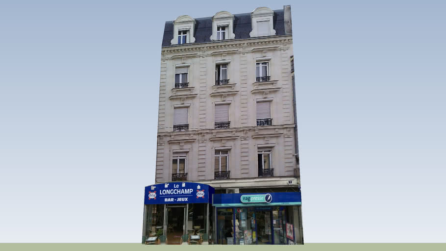 8 rue de la Gare, Angers  3D Warehouse