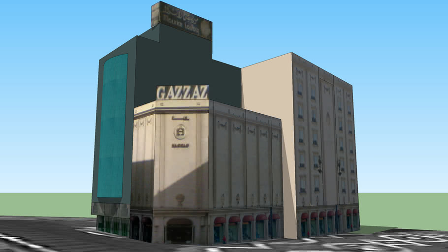 Gazzaz Building In Jeddah 3d Warehouse