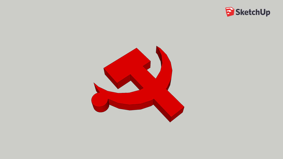 Hammer And Sickle Ussr Logo 3d Warehouse - ussr logo roblox