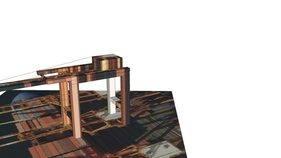 9th gantry crane in Odaiba 3D Warehouse