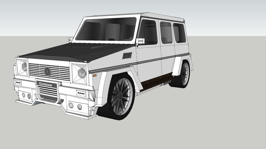 Mercedes G55 AMG Hamann | 3D Warehouse