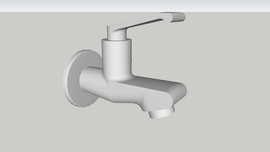 RL1502 BIB TAP WITH WALL FLANGE 3D Warehouse