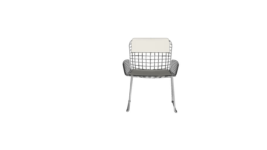 hk living wire armchair 3D Warehouse