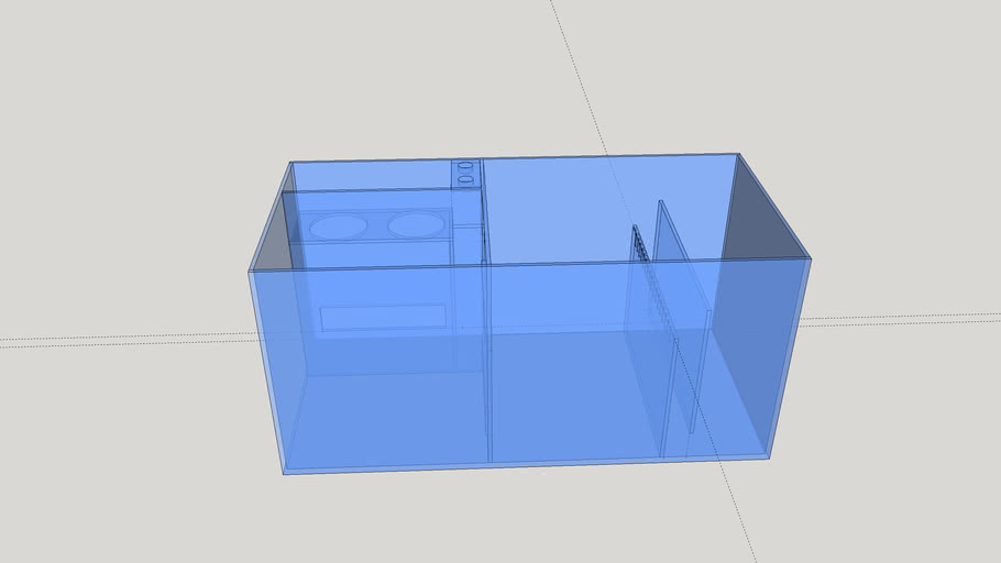 custom reef sump | 3D Warehouse