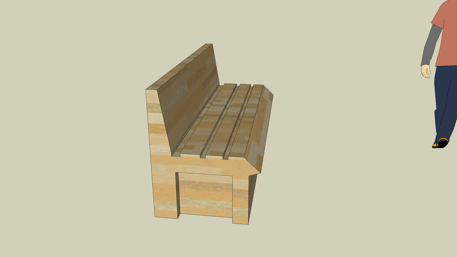 park chair 3D Warehouse
