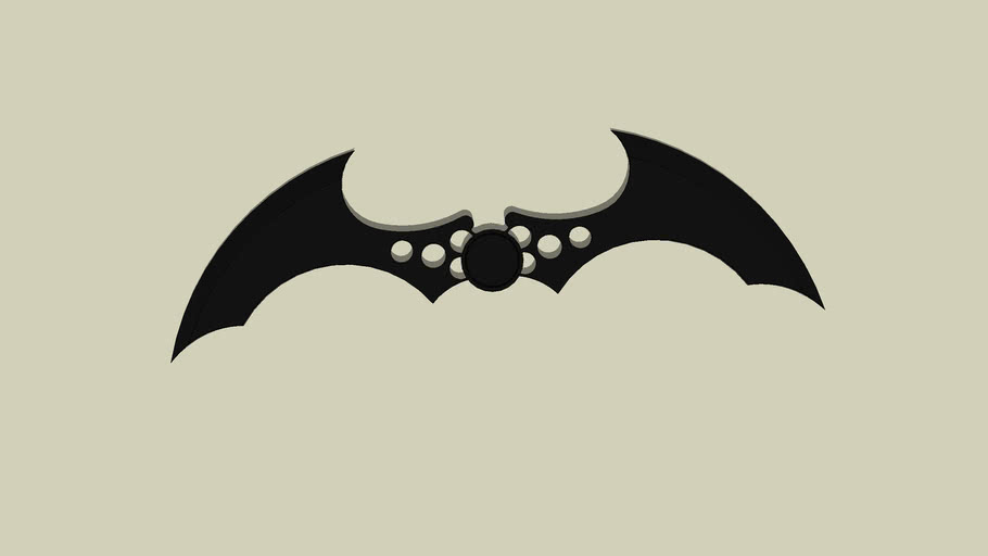 Batman's Batarang | 3D Warehouse