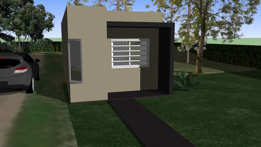 CVI MOd 2025 Modern House 3D Warehouse
