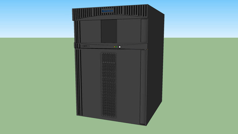 Quantum Scalar i500 tape library drive 3D Warehouse
