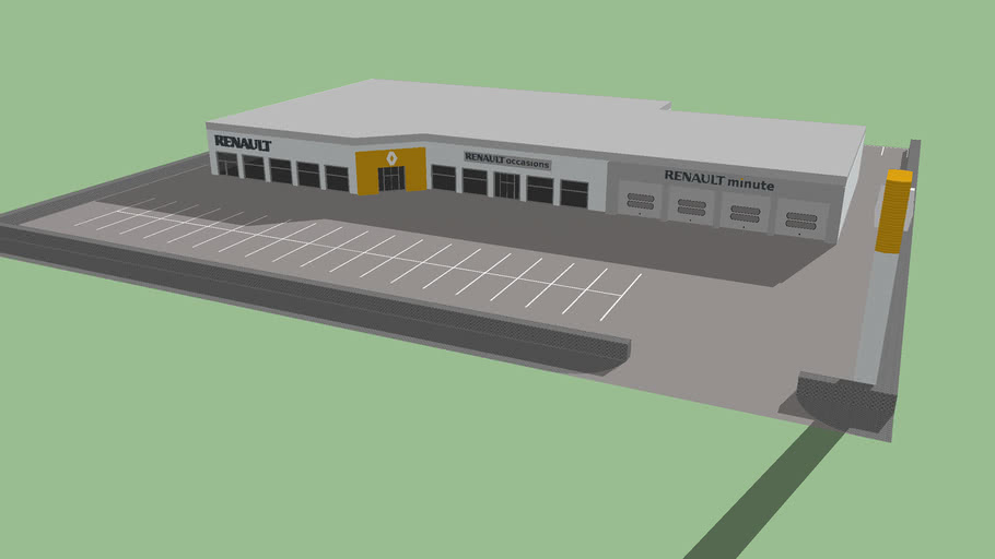 Car dealership 3D Warehouse