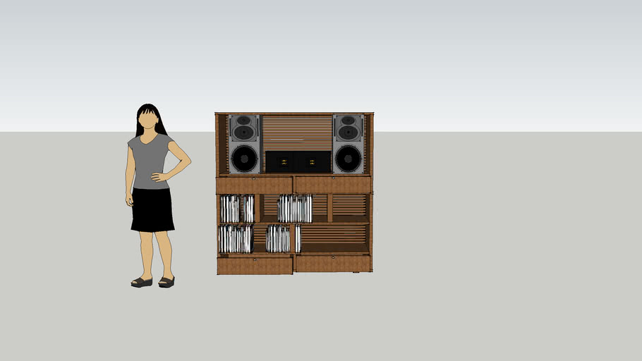 bookshelf music system