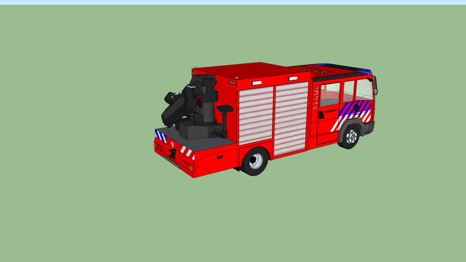 brandweer hulpverleningsvoertuig | 3D Warehouse