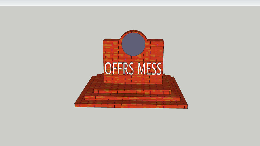 Offrs mess board 3D Warehouse
