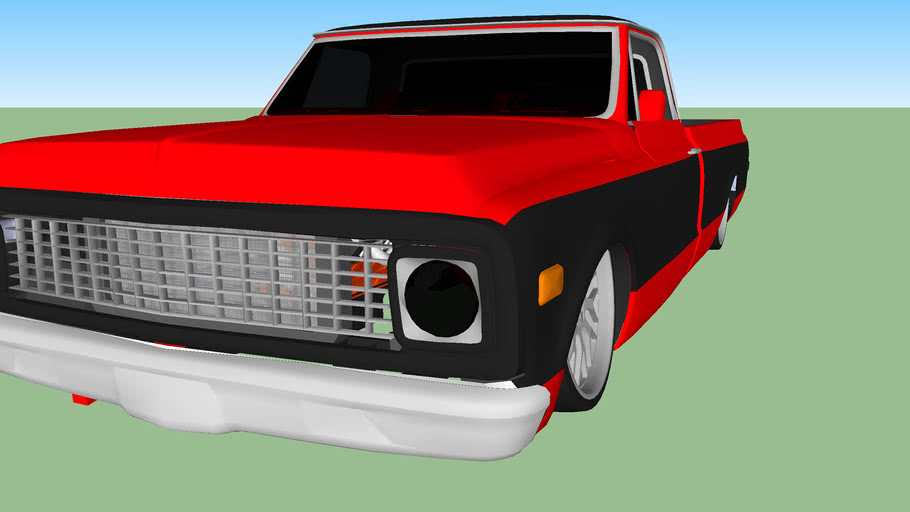 Chevy C10 Slammed | 3D Warehouse