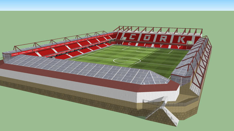 Medium Sized British/Irish Football Stadium. (Cork City) 3D Warehouse