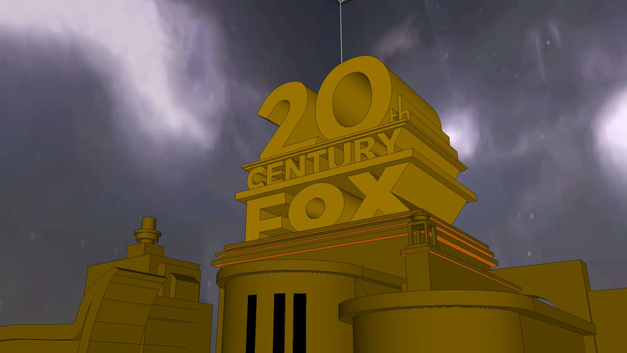 20th Century Fox Fds Style 2009 Logo Remake 3d Warehouse