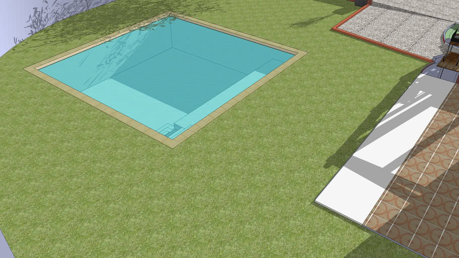 piscine carrée