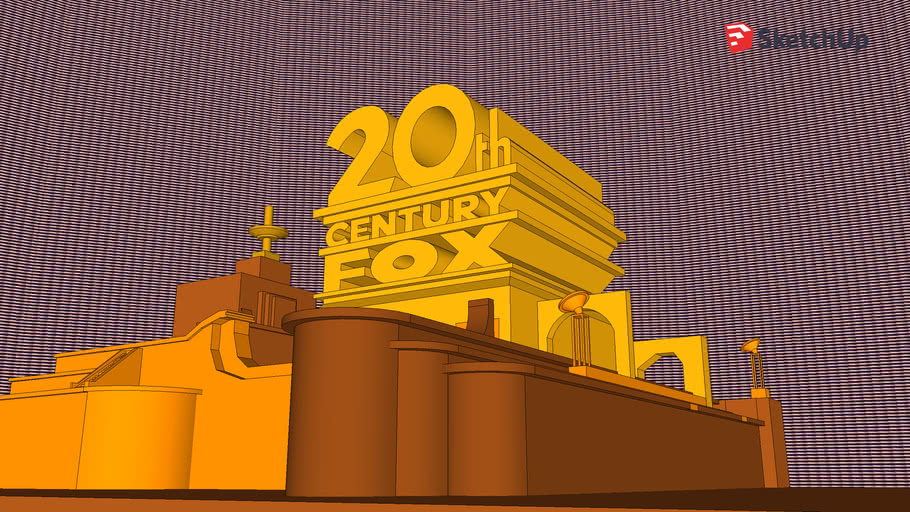 20th century fox logo remake 2009 | 3D Warehouse