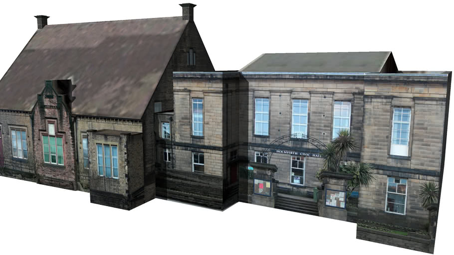 Holmfirth Civic Hall | 3D Warehouse