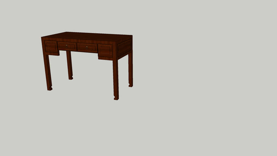 Bureau Chinois 3d Warehouse