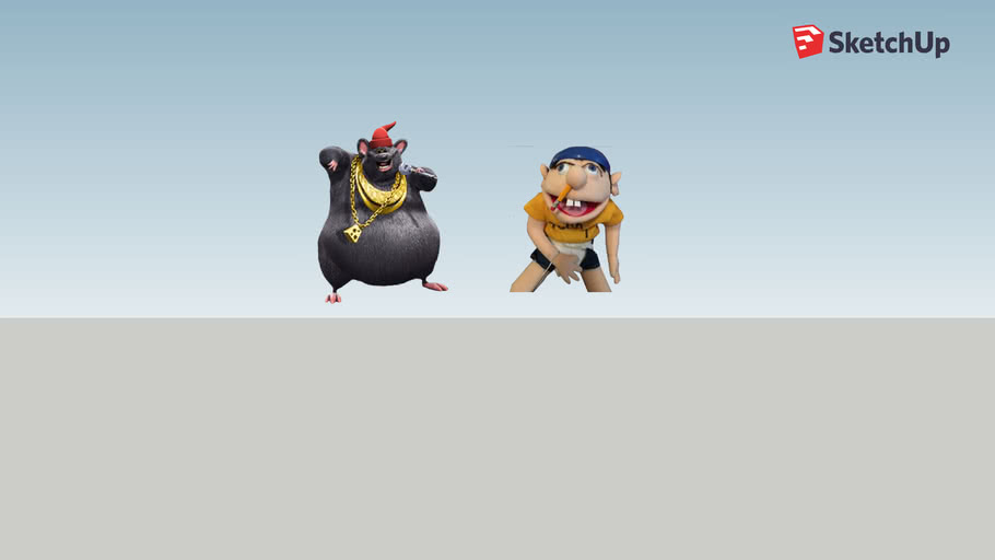 Biggie Cheese And Jeffy Puppet 3d Warehouse