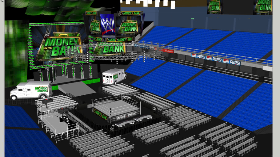 WWE presents Money in the Bank /w Allstate Arena 3D Warehouse