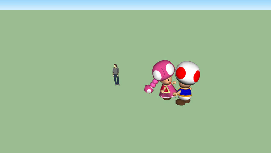 Toad And Toadette 3d Warehouse 4769