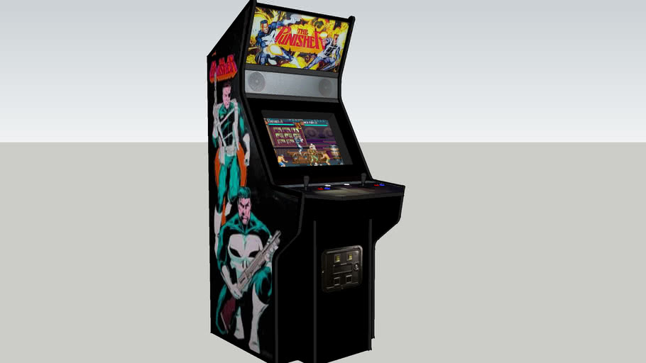 Punisher Arcade Game 3d Warehouse