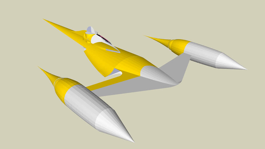 star wars naboo starfighter