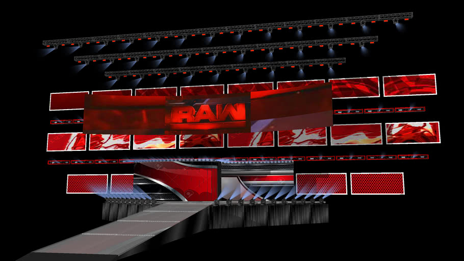 Wwe Raw 2016 3d Warehouse