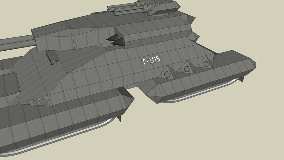 Future tank T-105
