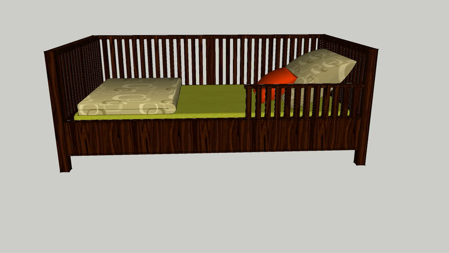 Toddler Bed 3D Warehouse